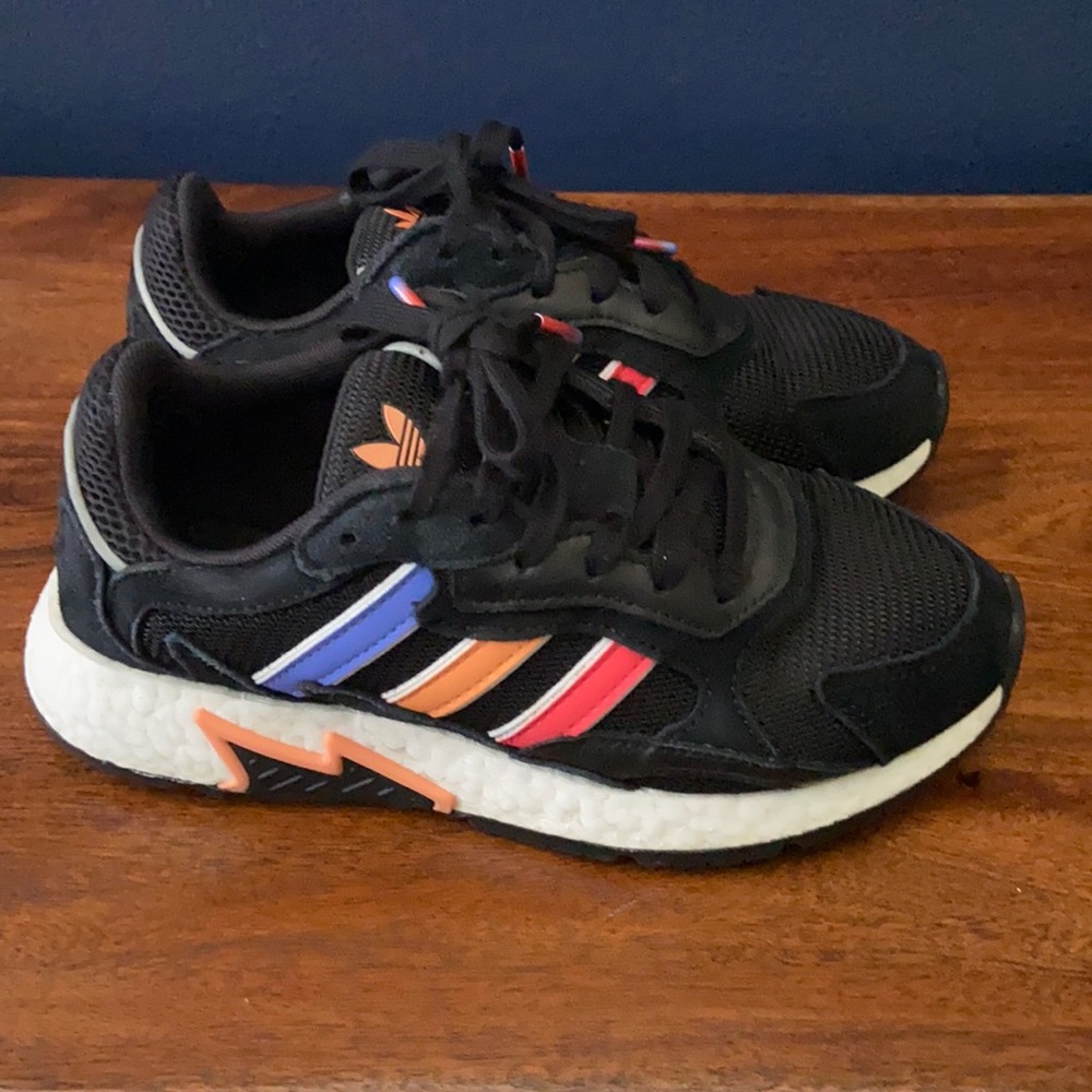 Adidas Tresc Run Black Easy Orange Sneakers